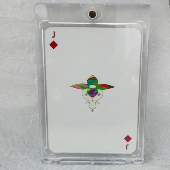 ♥️♣️Louis Vuitton♠️♦️WHITE MURAKAMI Collector’s Single Playing Card - 2 ♦️ - Picture 11 of 15